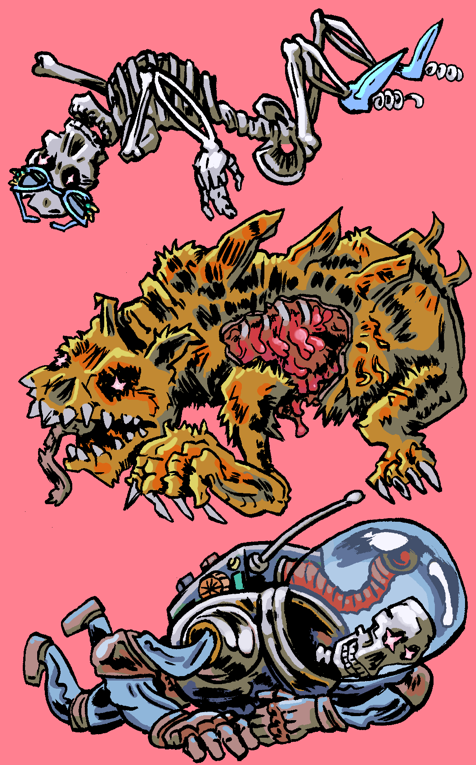 3 Corpses