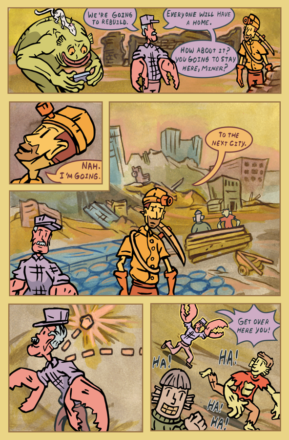 Miner Cave pg 110p